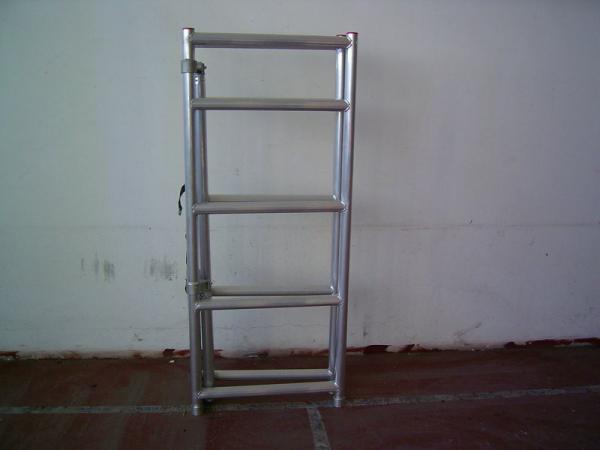 Échafaudage se pliant en aluminium léger
