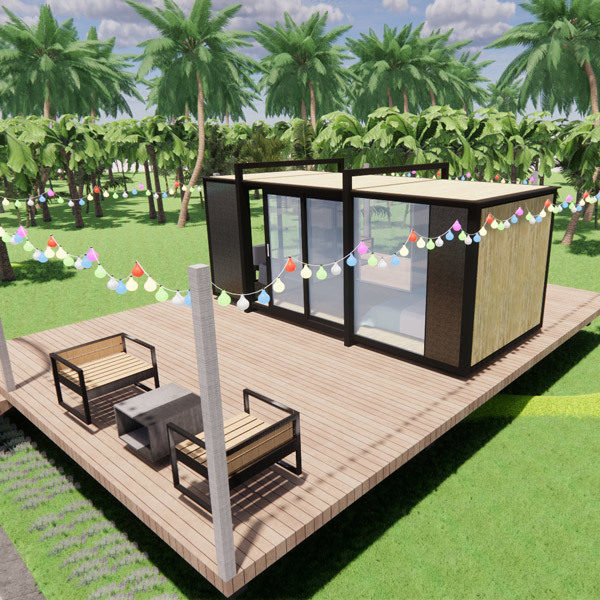 Rapid Implementation Aluminum Prefab House High Strength Customizable Size