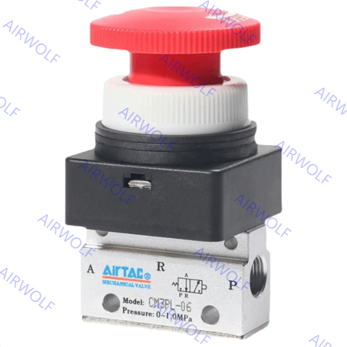 CM3B-06, CM3R-06, CM3L-06, CM3PL-06 AirTAC CM3 Series 3/2 way Control Valve 1/8