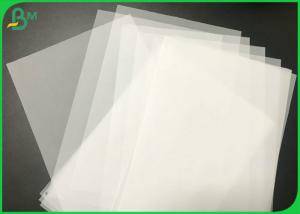 Traceur blanc naturel du papier de découverte 50gram 63gram imprimant Rolls