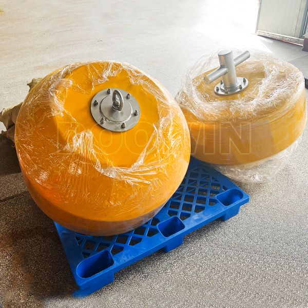 Flotteurs gonflables de Dock remplis de mousse de soutien de chaîne de frottement d'amarrage de bouée simple de SBM