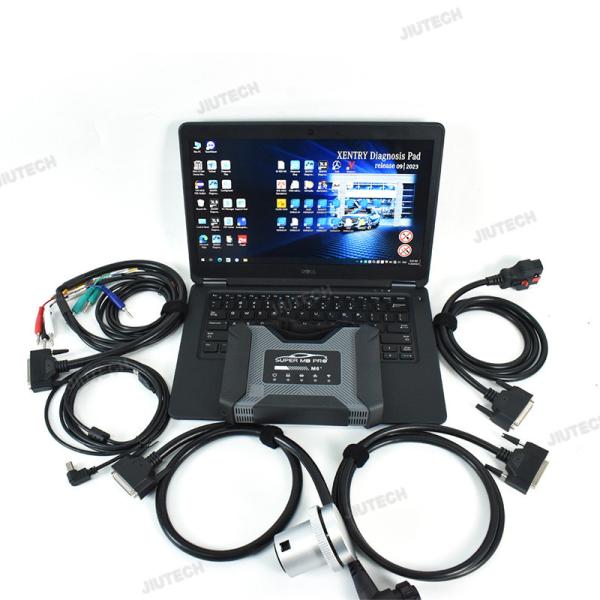 Pronto para usar  laptop + DoIP VCI SUPER MB PRO M6 WiFi profissional ferramenta de diagnóstico de revendedor para carros BENZ caminhões Full Fun