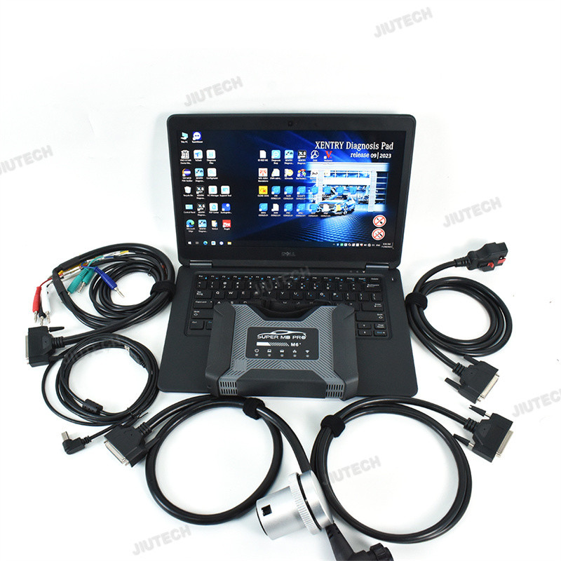 Готовый к использованию  ноутбук+DoIP VCI SUPER MB PRO M6 WiFi Профессиональный дилер Диагностический инструмент для BENZ Автомобилей Грузовиков