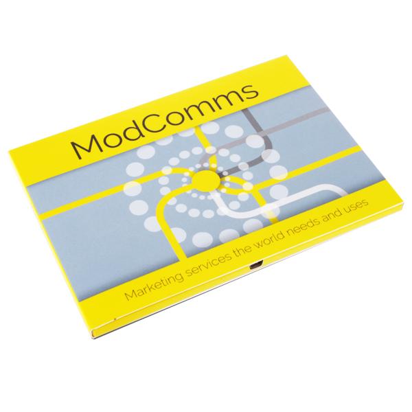 Tarjeta de folleto de video LCD personalizable para marketing y branding efectivos