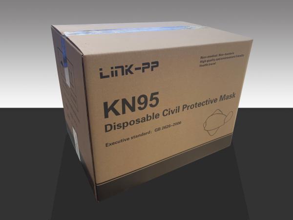 Anti Pollution KN95 Face Mask Disposable Fabric Dust Protective Respirator