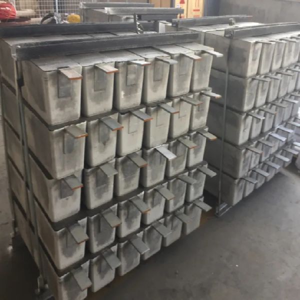 Density 2.7 G/Cm3 Aluminium Sacrificial Anode Long Lasting Corrosion Protection Systems ALZNIN