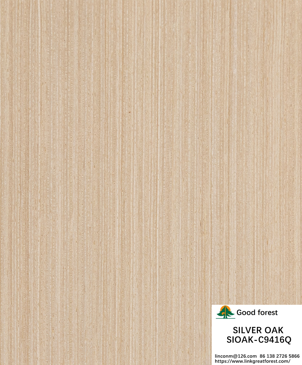 Fancy Recomposed Wood Veneer Of Silver Pear Slice Cut Technics For Straight Grain Width 1280mm Splicing For Door Skin SOAK-3096Q/9416Q/6331Q/6333Q/6334Q