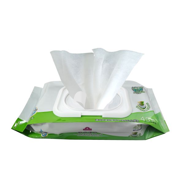 Fresh Feel Lemon Scented Flushable Wet Wipes For Adults Kids Flip Top Packs 45 Wipes Per Pack