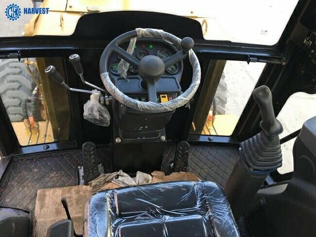 Backhoe машины 0.3m3 затяжелителя Backhoe двигателя SAM388 2.5ton 4WD 102HP для Кении