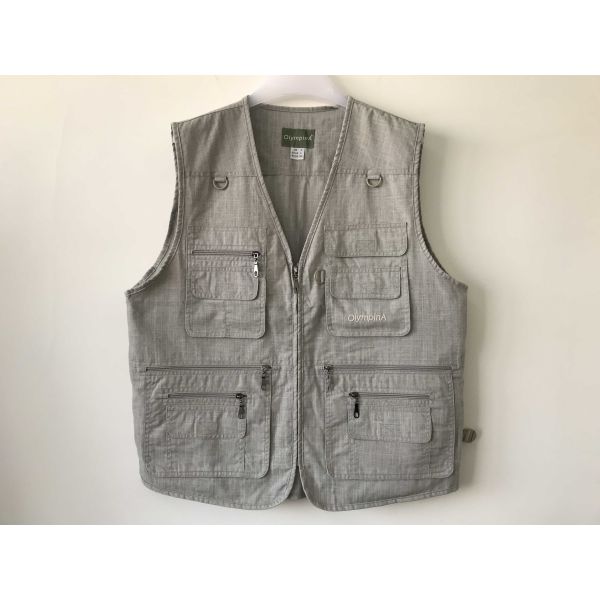 Mens classic vest,mens waist coat, vest 030Z bamboo style in T/C 80/20 fabric