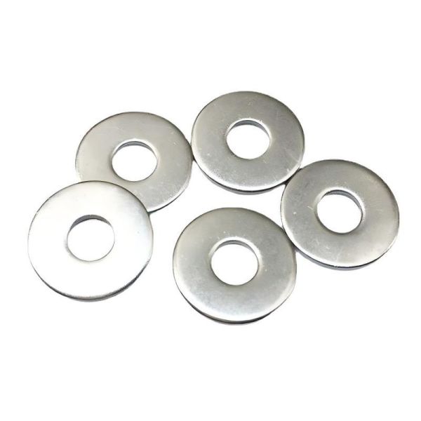 Hot Dip Galvanized DIN9021 Plain Washer with Large Bearing Surface for Corrosion Resistant Fastening