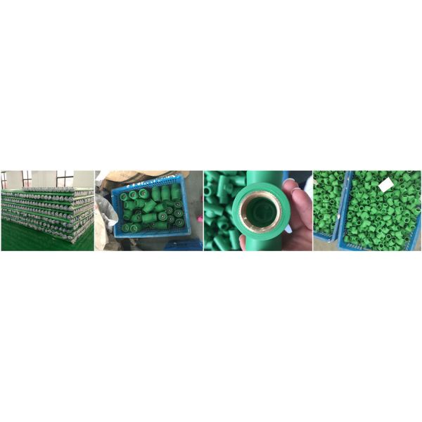 Пластмассовый PPR женский локомотивный полый дизайн для установки системы горячей и холодной воды