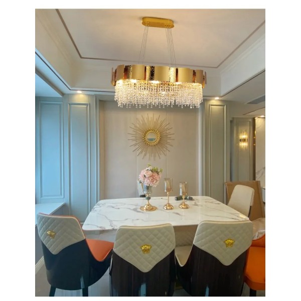 Postmodern Living Room Decoration Dining Lamps Luxury Crystal Chandelier (WH-CY-268)