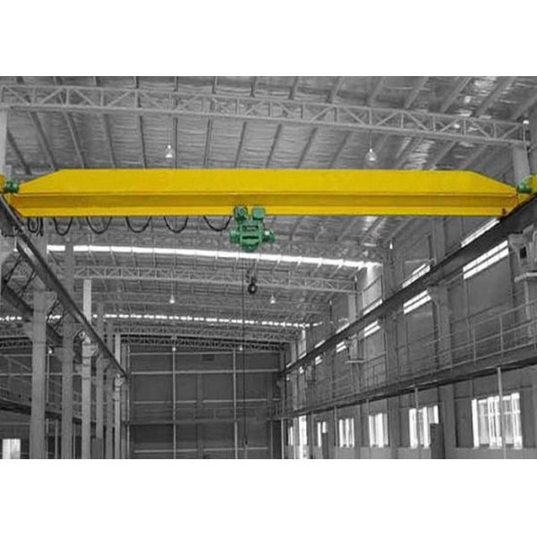 High Speed Overhead Single Girder Crane Material Handling Machinery 380V