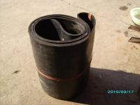 Anti - folha de borracha industrial preta do impacto SBR para almofadas do rolamento da ponte
