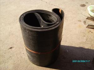 Anti - folha de borracha industrial preta do impacto SBR para almofadas do