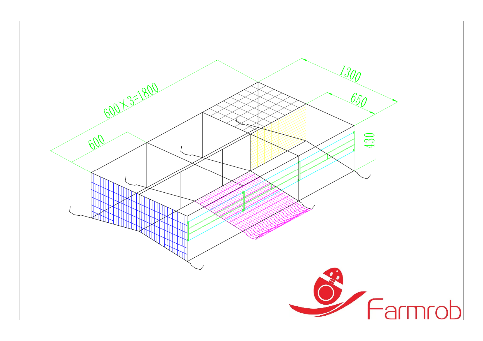 1800 мм 650 мм 430 мм Птичная батарея клетка Система 3 двери слойная куриная батарея клетка