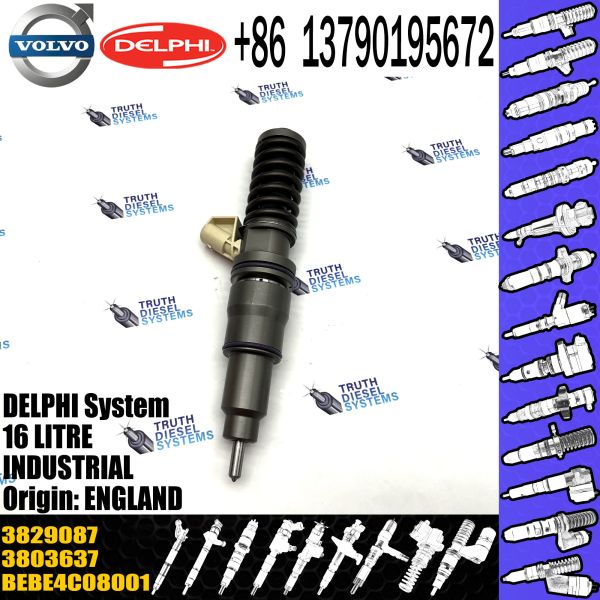 03829087 Fuel Injector 3829087 3803637 for penta TAD1641GE TWD1643GE D16 engine parts
