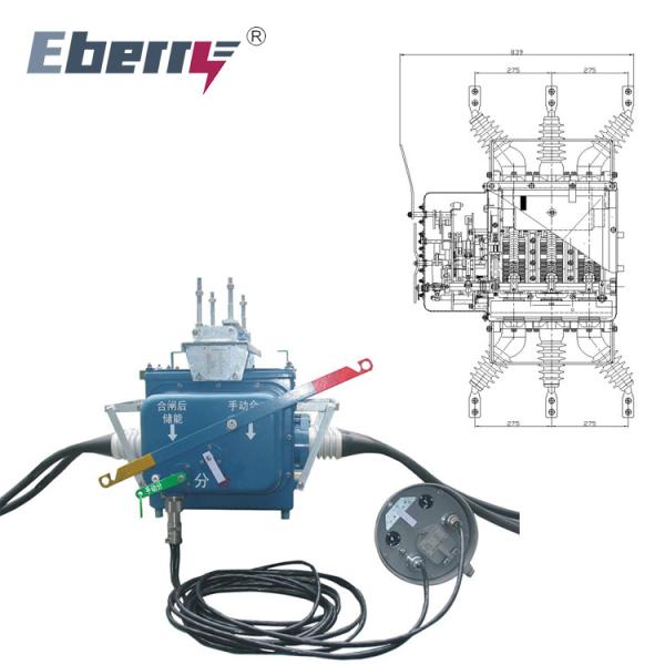 FZW28 12kv outdoor load break switch High Voltage Three Phase