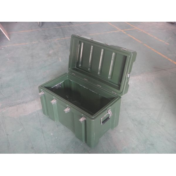 Casos moldados Roto de Pasokan Kotak, Peralatan Militer que embala contentores duros do caso