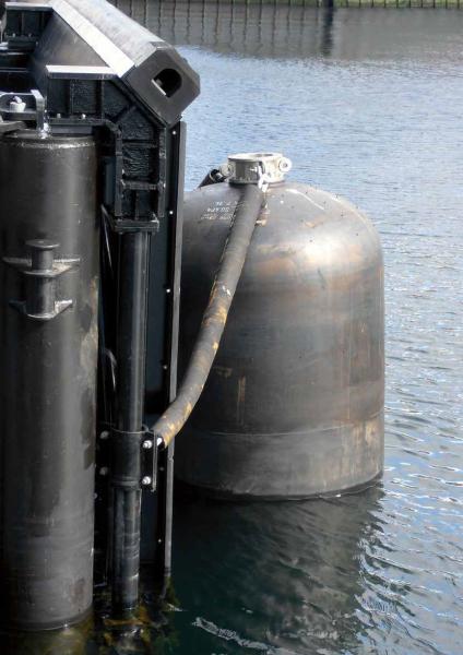 pára-choques submarinos submergíveis de 3300×5000mm semi - para a proteção submarina