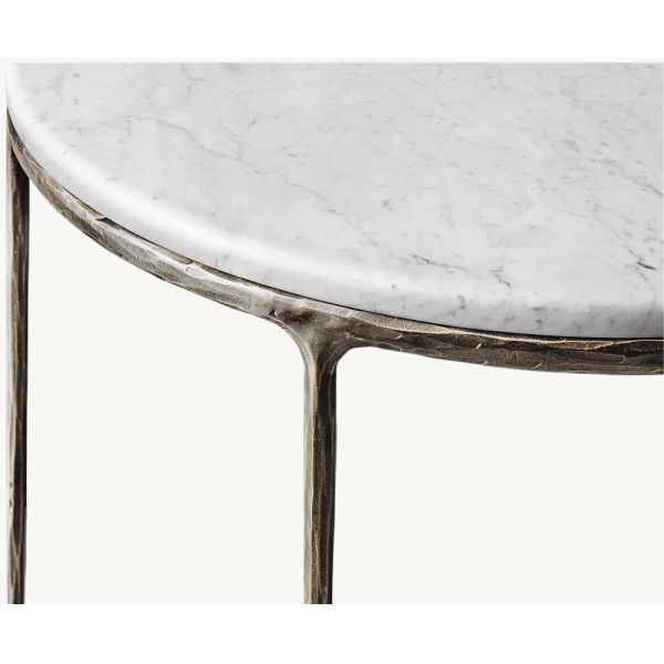 Bedroom Modern Console Table With Stainless Steel And Sintered Stone / Wood Top