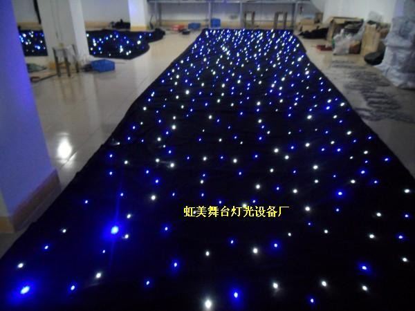 3500K-7500K Stage LED Curtain ,  Twinkle Star LED Curtain For Wedding Party Disco Events