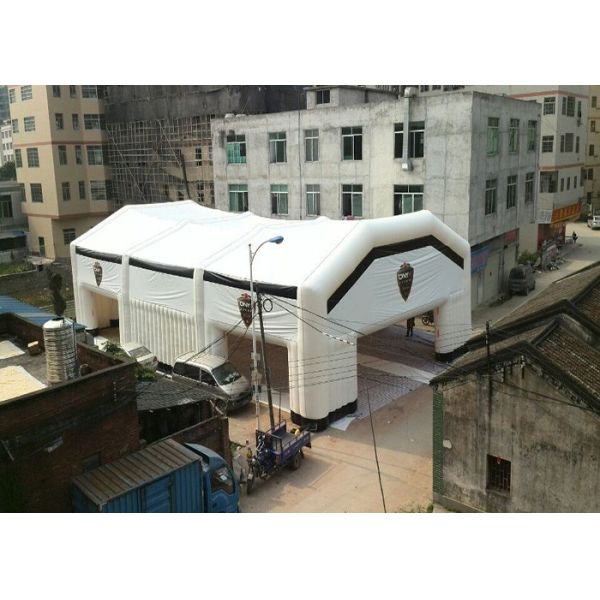 Big Emergency Inflatable Tent 25m x 15m With Fire Proof Oxford Cloth