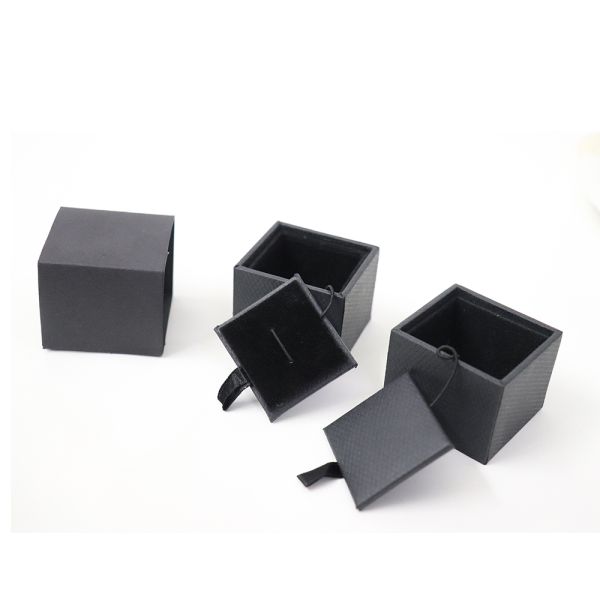 Factory price high quality wholesale fashion velvet cufflink box