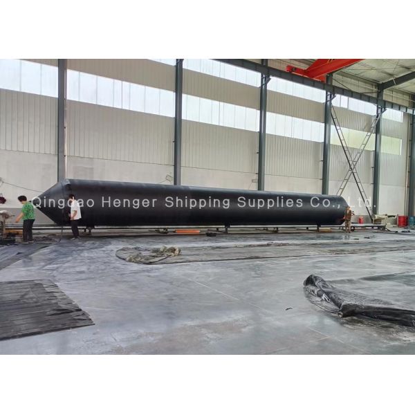 Marine Rubber Airbag with Multi Point Lifting Harness for Balanced Crane Operations and Durable Synthetic Tire Cord
