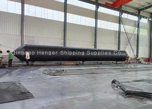 D15 L12m 8layers Marine Rubber Airbags For Ship Launching Marine Lifting