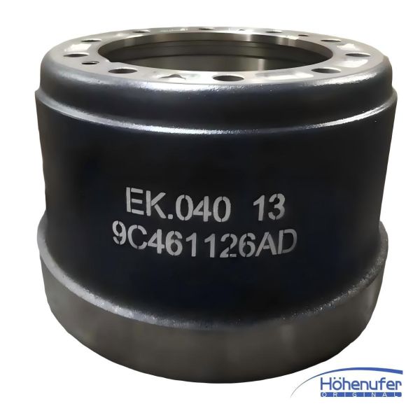 9C461126AD Rear Brake Drum for Ford Cargo Trucks | EK.040 13 Brake Drum