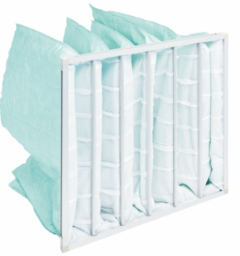 Эффективность воздушного фильтра 70%-95% кармана Prefiltration с двойной, который встали на сторону сеткой металла