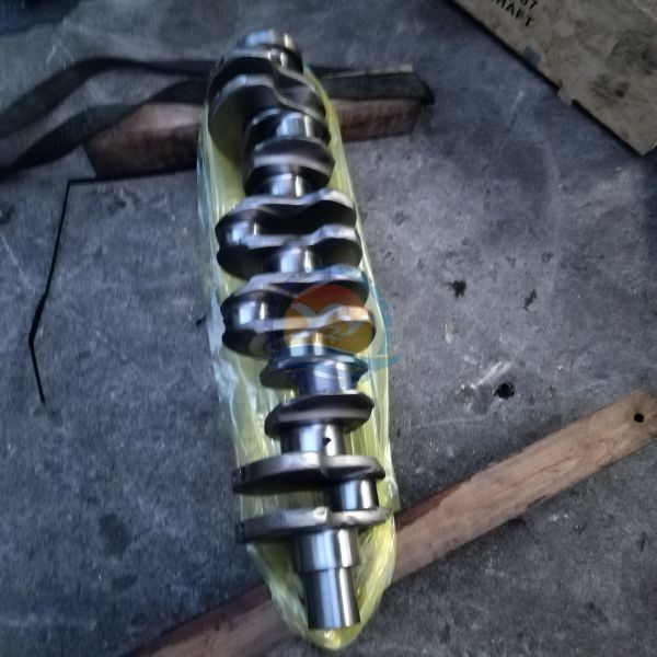 DE12 D2366 Crankshaft 150107-00187 DE12 Crankshaft for Doosan Excavator DX500 150107-00187