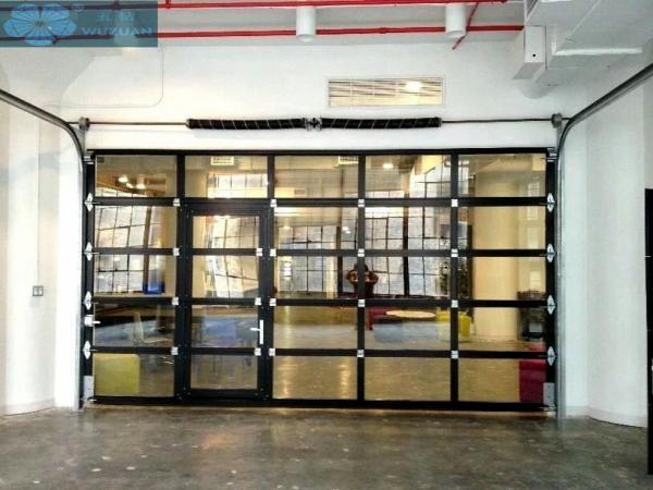 Motorized Aluminum Sectional Garage Door For House