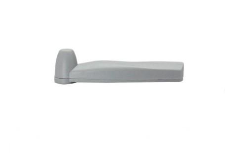 Reusable Grey  EAS Hard Tag , Fire Retardant Plastic Security Tag For Supermarket