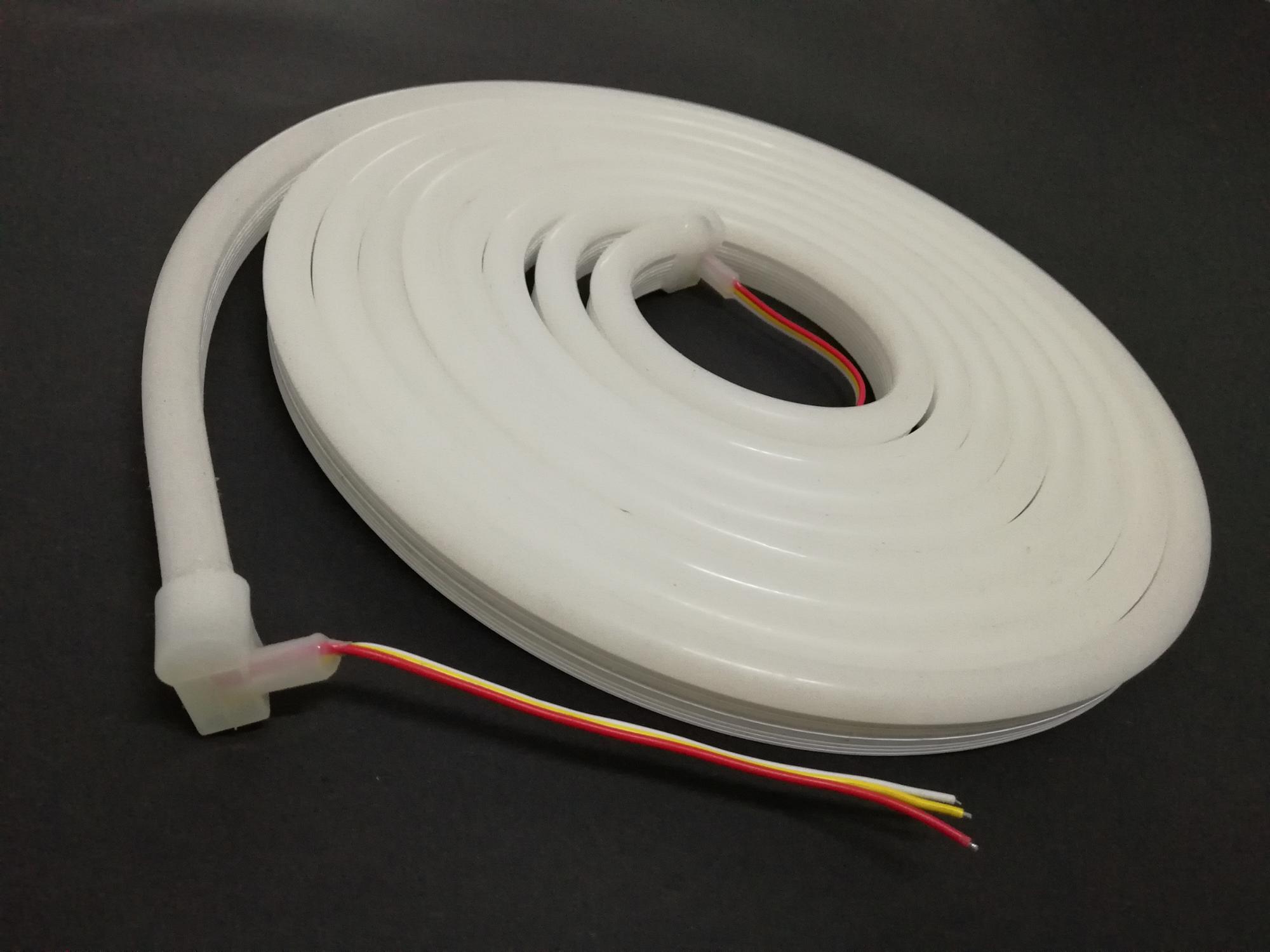 Цвет Progra гоня свет веревочки СИД гибкого трубопровода DMX512 волшебного пиксела СИД цифров Rgb Addressable неоновый Programmable неоновый
