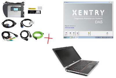 2024 Wireless MB SD C4 Benz Mercedes Diagnostic Tool With Dell E6420 Support Cars / Trucks