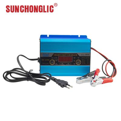 12v 10A AGM GEL Battery Charger Lead Acid Car 3 Stage Automatic Battery Charger