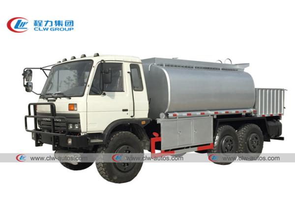 Toda a roda de Dongfeng 6x6 elimina o caminhão de reabastecimento móvel da estrada 12000L
