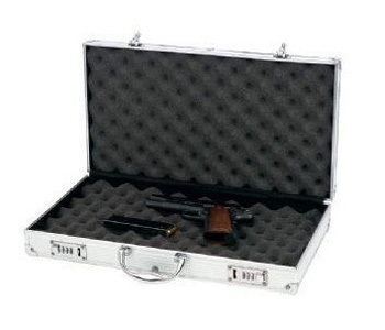 Portable Gun Storage Case Aluminum Framed Locking Hunting Equipment Gun Case