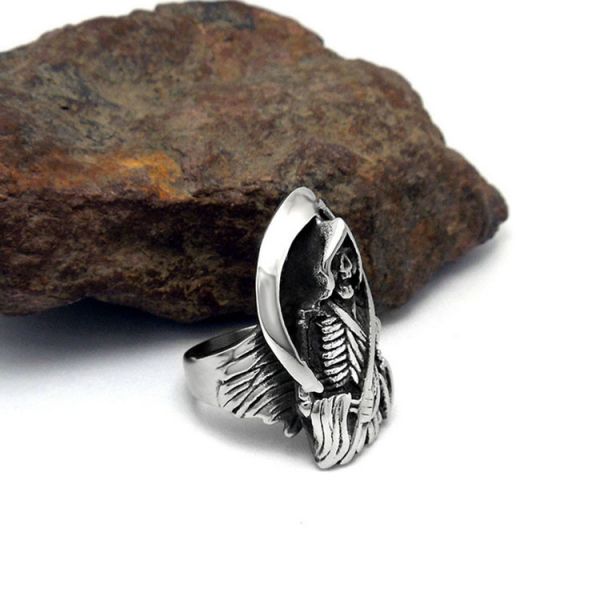 Men's Titanium Stainless Steel Ring (SA546)