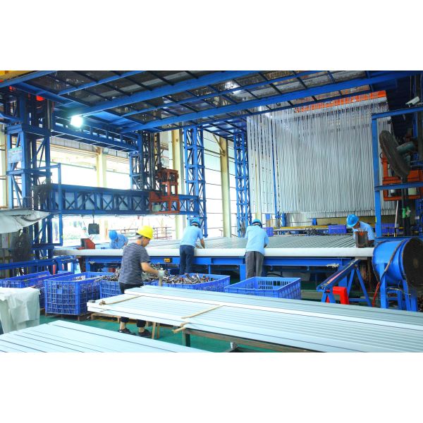 CE Certification Multiple Anodizing Tank Coloring Tank Aluminium Profiles  Anodizing Production Line