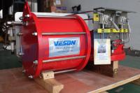 Válvulas automatizadas escocêsas do atuador pneumático do garfo do único retorno ativo da mola