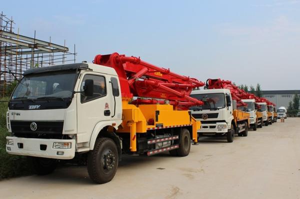 25m Dongfeng Heavy Duty Concrete Pump Truck for Aerial Transport Concrete for Sale