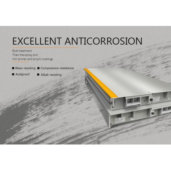 Modular Design 60 Ton Truck Weight Scale , Weighbridge Truck Scale With Printer
