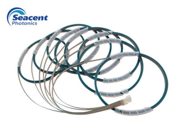 Durable 96 CH Optical Fiber Array Low Insertion Loss For PLC Splitters