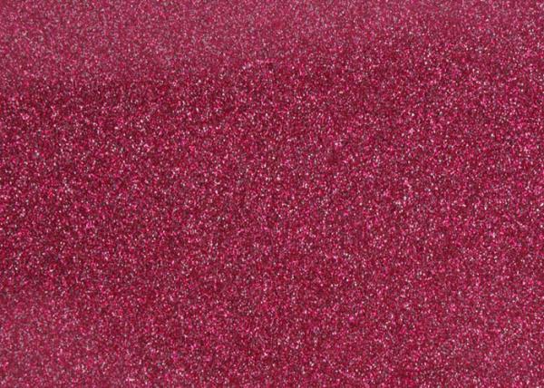 1.38m PVC Shinning Pink Glitter Pvc Fabric Leather With Cloth Bottom
