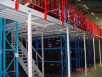 Armazenamento da cremalheira/metal do mezanino da série do armazém industrial o multi arquiva