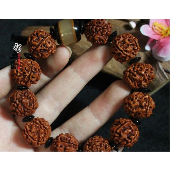 Natural five-ring vajra Bodhi beads bracelet bracelet Nepalese vajra-Bodhi beads bracelet wholesale